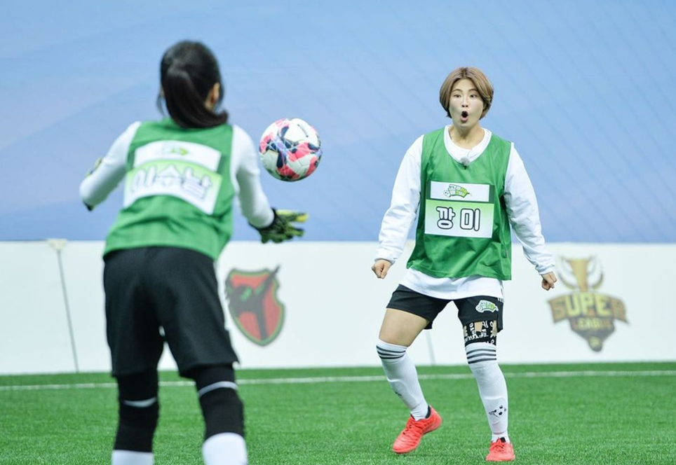 득점녀는 707 여특공대 공통 축구실력 | 대상 소녀 강미에 대해 알아보자 11