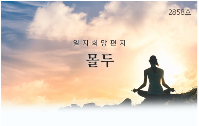  몰두, 희망편지