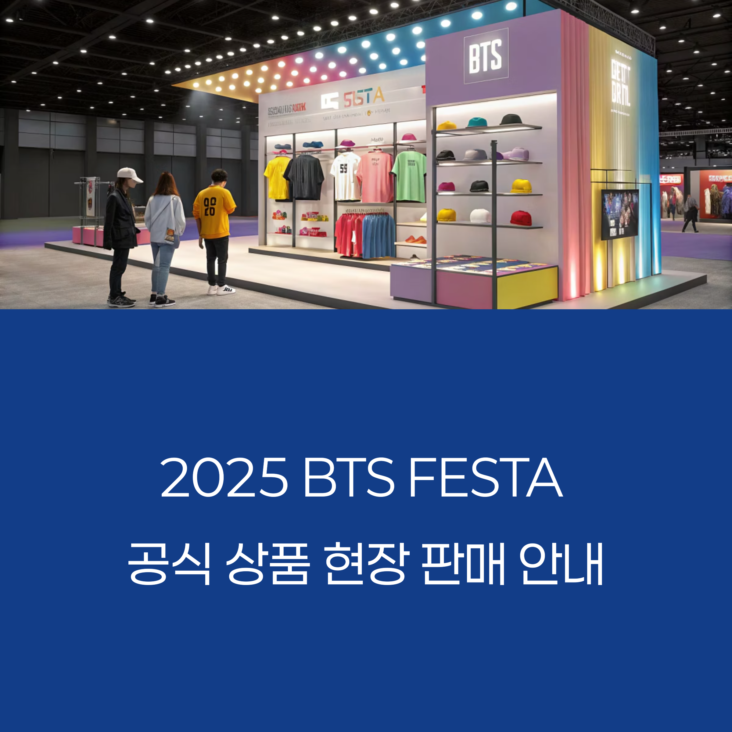 2025 BTS FESTA 공식 상품 현장 판매