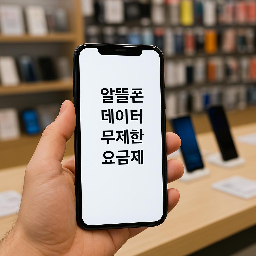 알뜰폰 데이터 무제한 요금제