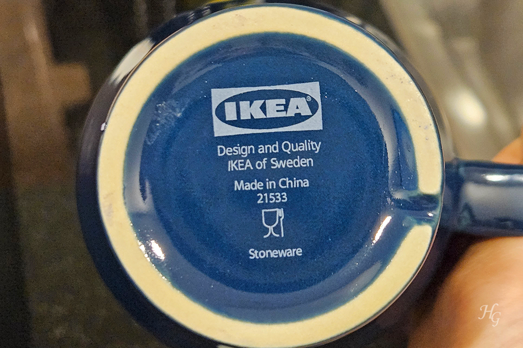 태국 방콕 이케아 수쿰빗점 IKEA Sukhumvit 머그컵 Design by Sweden