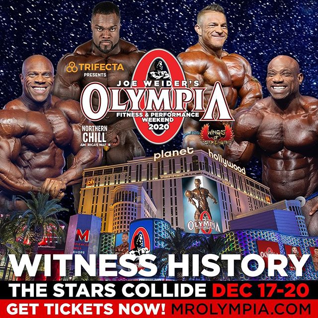  2020 올림피아 출전 선수 명단, 'Mr. OLYMPIA WEEKEND 2020'