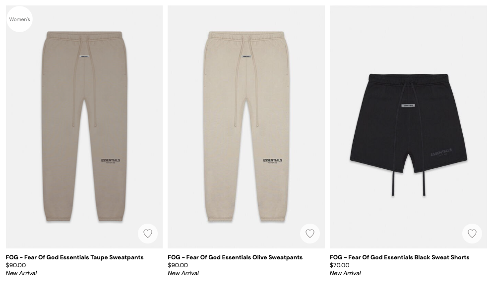  팍선 피어오브갓 에센셜 (피오갓에센셜 FEAR OF GOD ESSENTIALS ) 홀리데이 1차 드랍 - 팍선 이미지는 얼리링크라 어수선 합니다(스트릿 패션,  제리 로렌조 패션, 피어오브갓 에센셜 직구 방법, 사이..