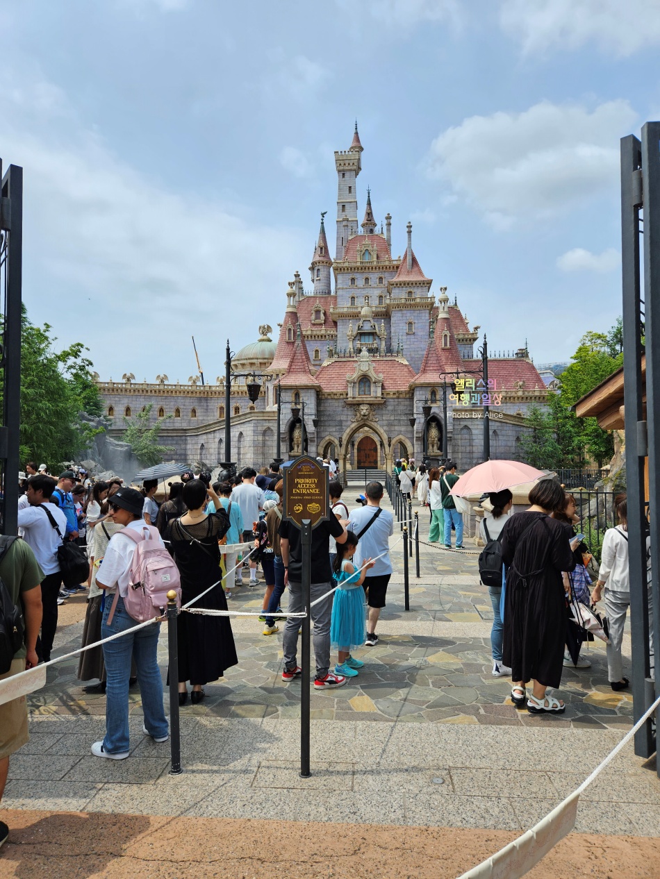 도쿄 디즈니랜드 티켓 가격 패스트트랙 어플 DPA 미녀와 야수 인기 어트랙션 후기