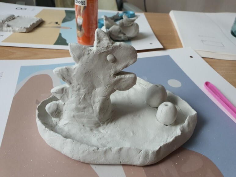 다이소 재료 인센스 홀더 만들기 4