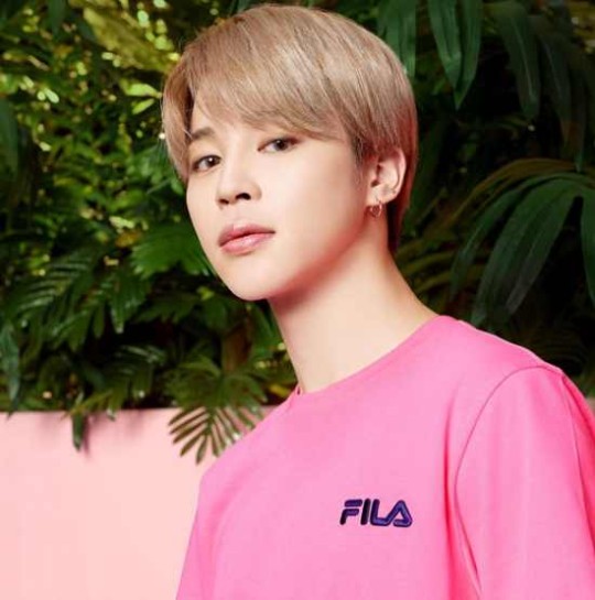  방탄소년단 지민, 핑크가 찰떡인 훈남 '이 비주얼 어떡하죠?'