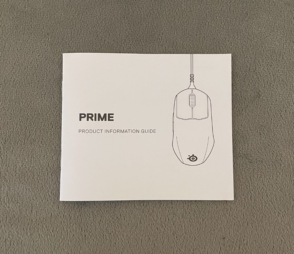 Steelseries Prime 게임용 마우스 검토