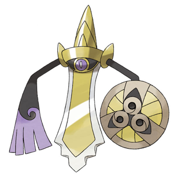  [포켓몬도감]  No. 681 킬가르도 Aegislash #681 Shield Forme Blade Forme