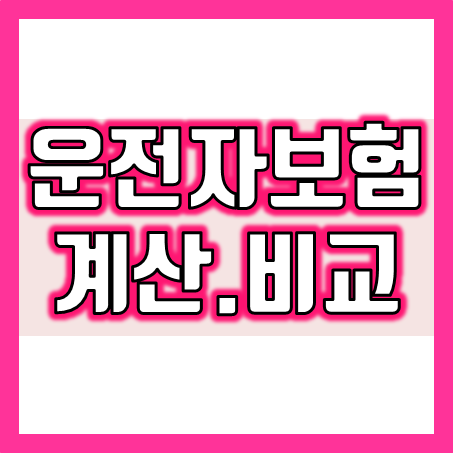  교통사고 위험에 대비하는 운전자보험보장내용과 여러 회사의 운전자보험계산 쉽게 비교해 보는 곳