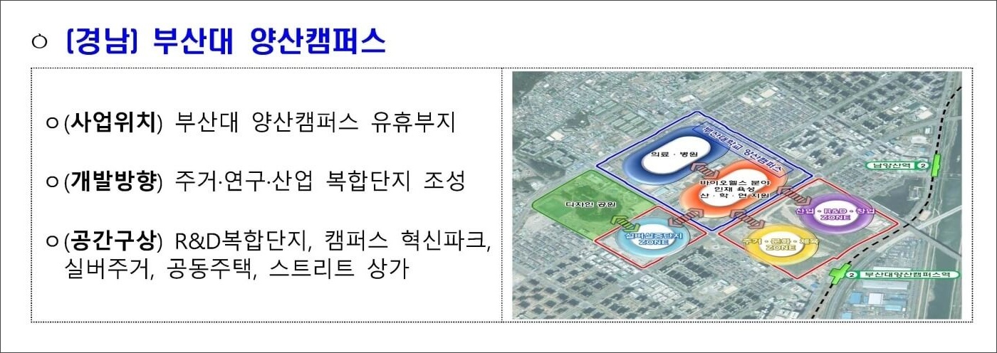 경남 부산대 양산캠퍼스