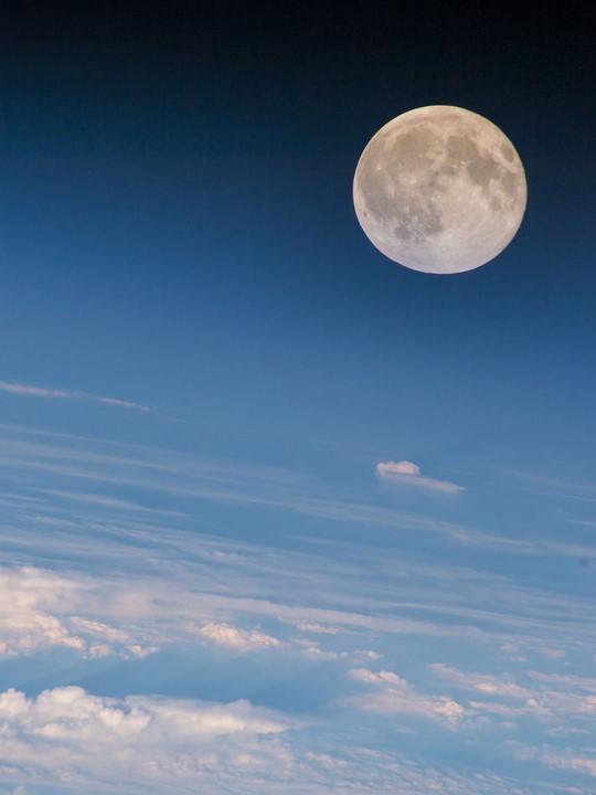Super Blue Moon@NASA