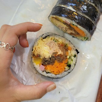 팔뚝 김밥