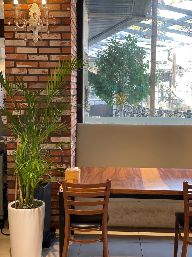 동탄 외식타운 한식 맛집 건강밥상 봄설 - 구석 좌석