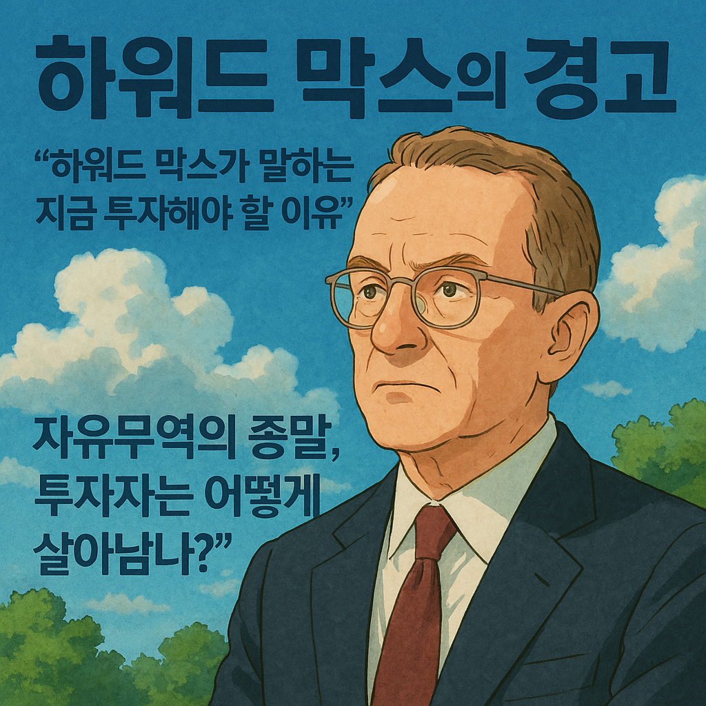 미국 증시 하락과 하워드 막스의 투자 전략: 트럼프 관세 정책이 바꾼 세계 경제의 흐름