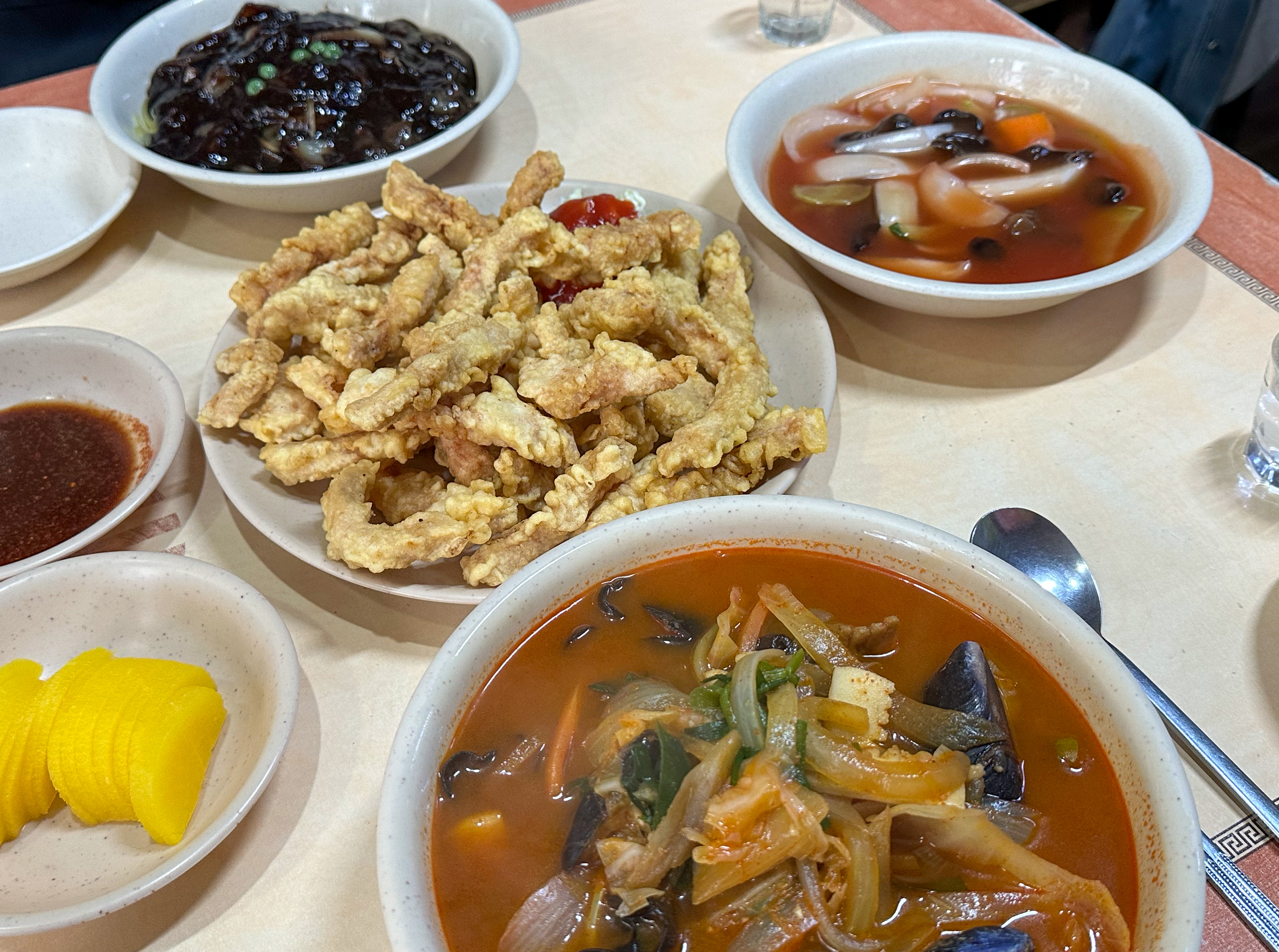  안산 본오동 현지 로컬 맛집 [자금성] 짬뽕 짜장면 탕수육 폼 미쳤다잉!