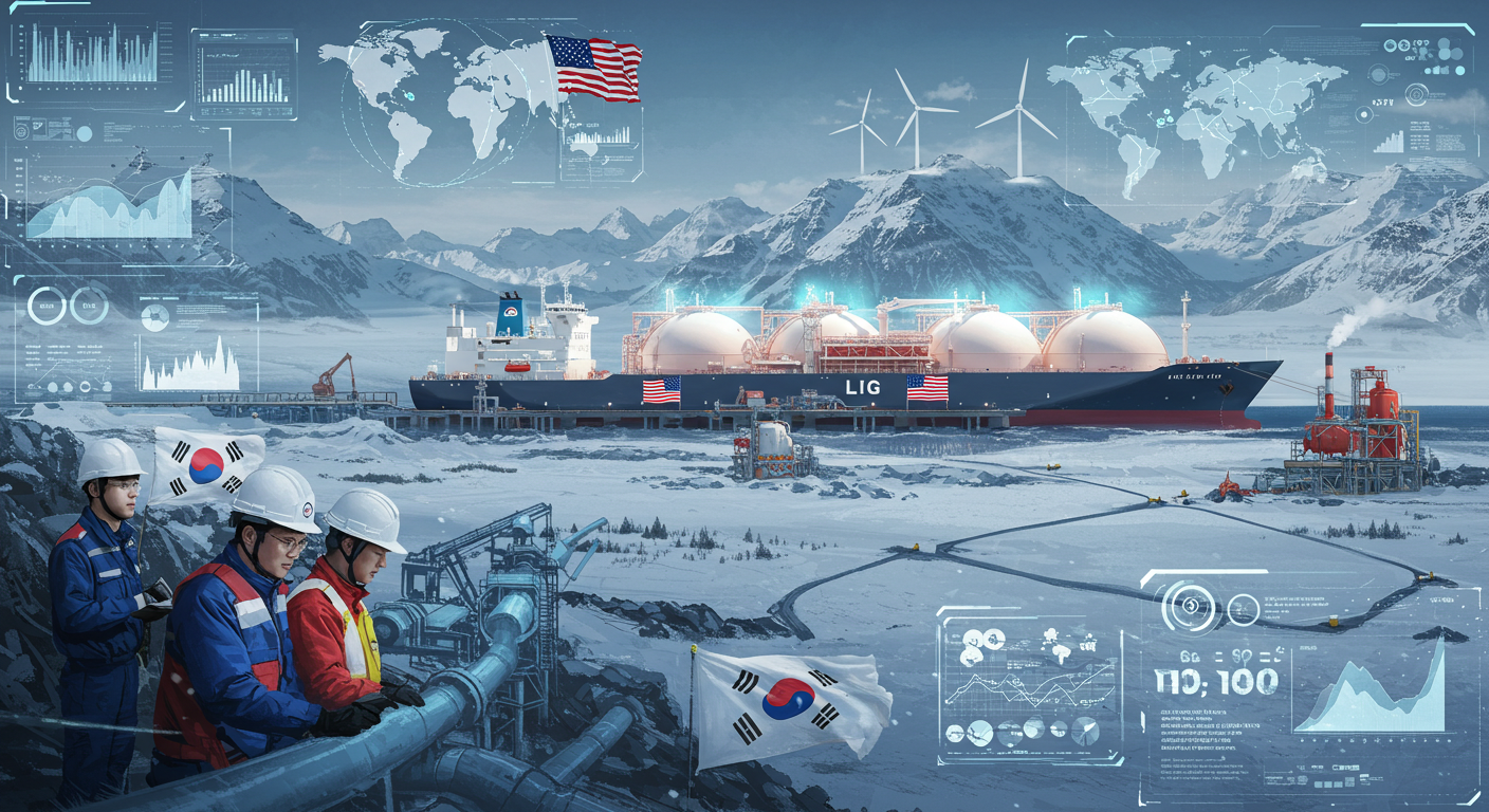 알래스카 액화천연가스(LNG) 프로젝트 한국 참여시 경제 효과