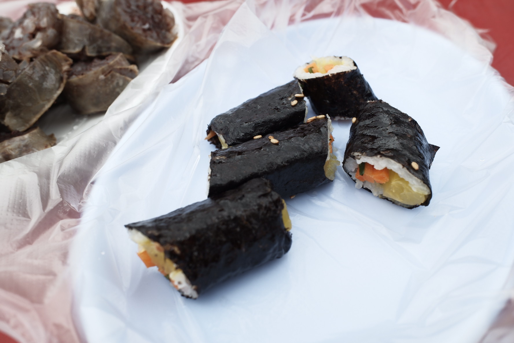 서울 충정로 철길 떡볶이 김밥