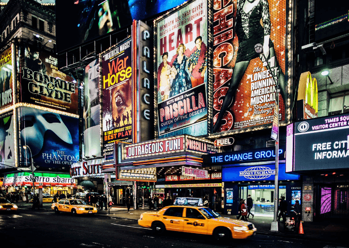 Theater District, Manhattan 씨어터 지구, 맨해튼