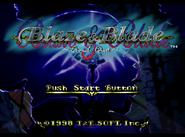  T&E 소프트 / 액션 RPG - 블레이즈 & 블레이드 이터널 퀘스트 ブレイズ&ブレイド 〜エターナルクエスト〜 - Blaze & Blade Eternal Quest (PS1 - iso 다운로드)