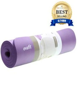 에바핏 NBR 요가매트 20mm&#44; 퍼플