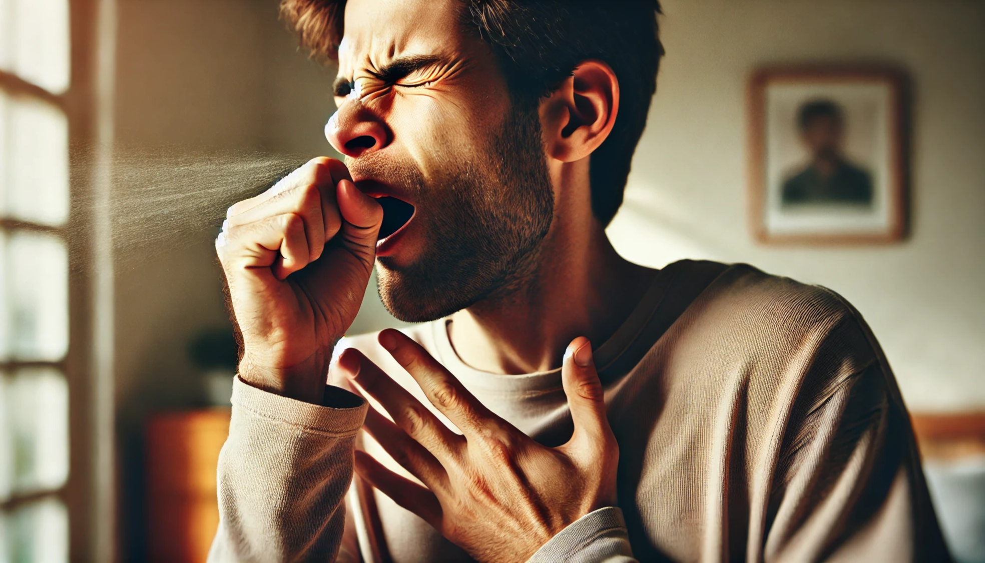 기침과 목 통증 민간요법