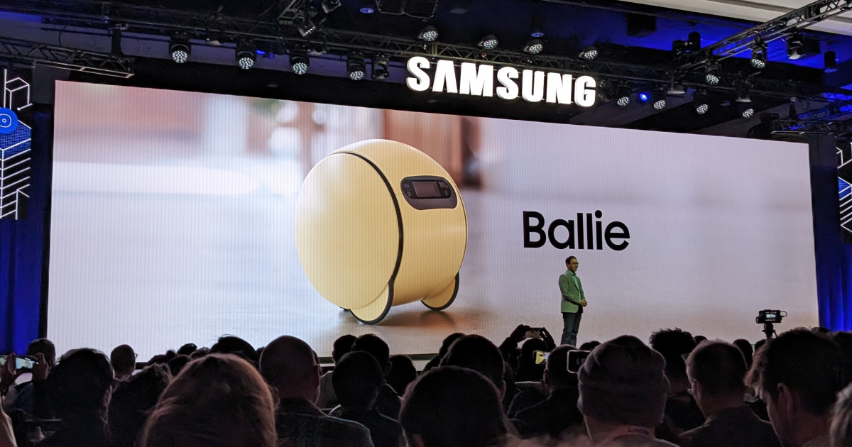 Samsung Ballie at CES 2024