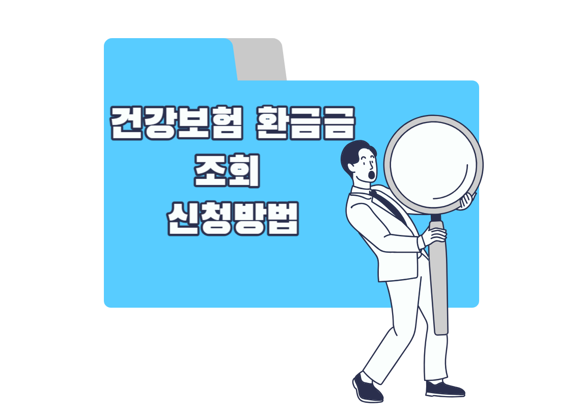 건강보험 환급금 조회 신청방법