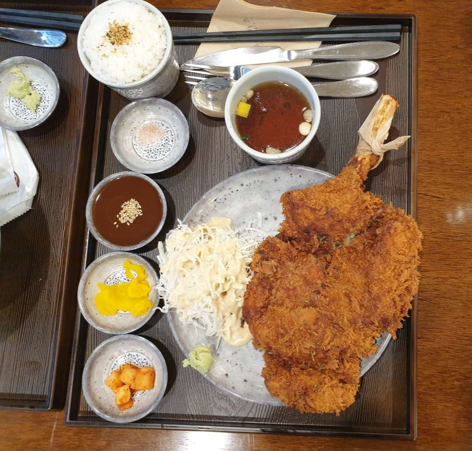  수원 인계동 맛집 유미카츠 토마호크카츠, 냉라면 솔직후기!