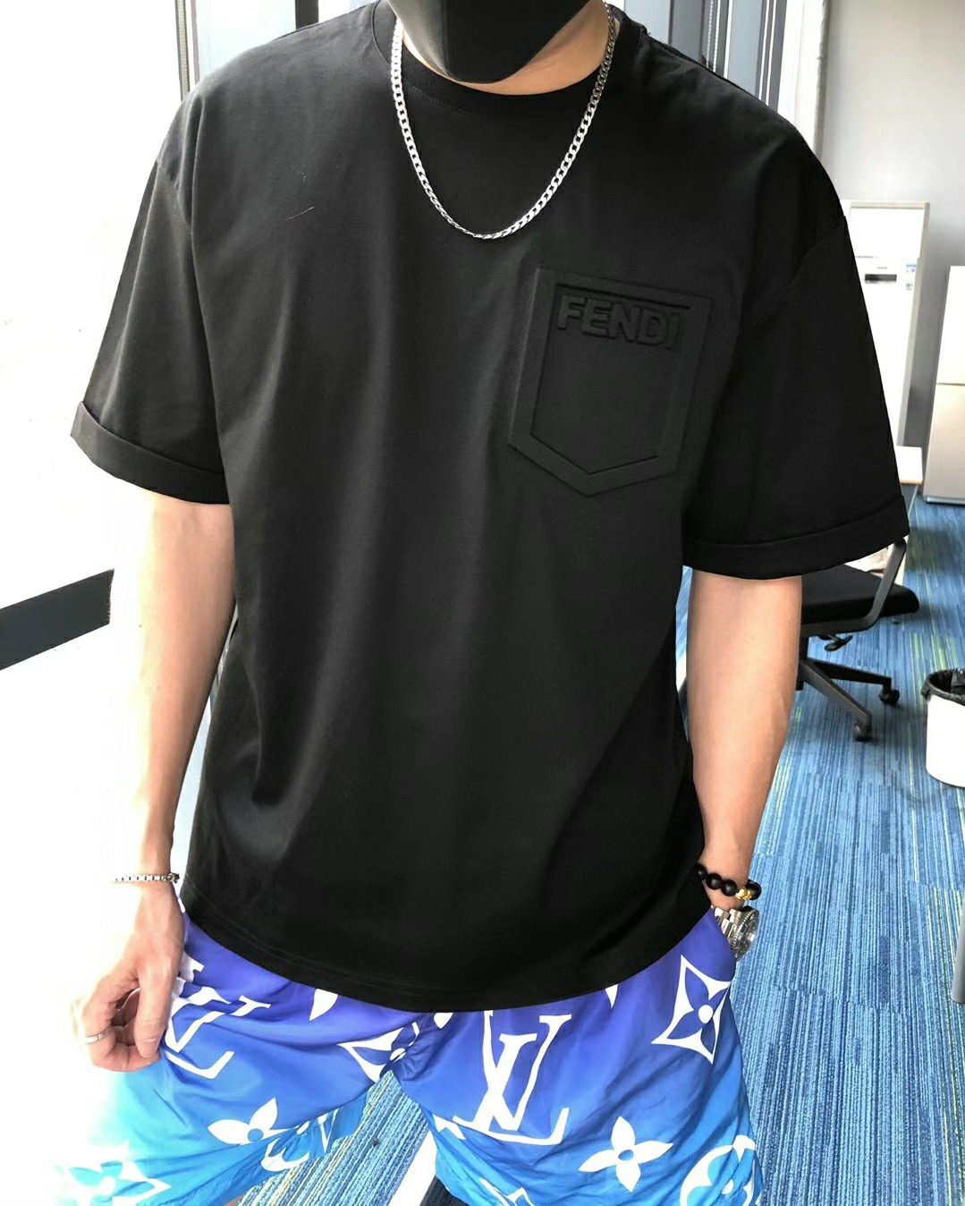 [FENDI] 펜디 반팔 티셔츠 FY0894AFRKF0QA1