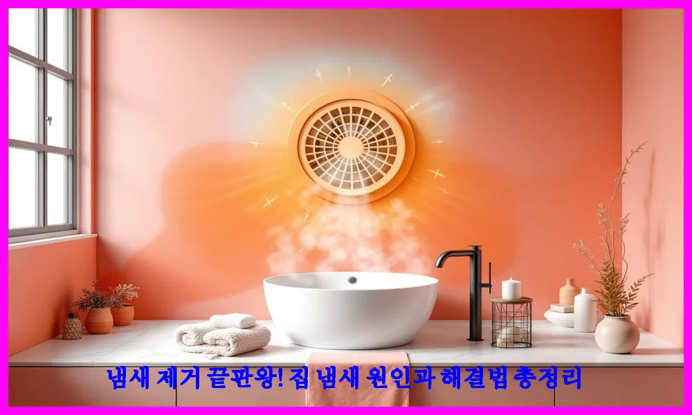 냄새 제거 끝판왕! 집 냄새 원인과 해결법 총정리