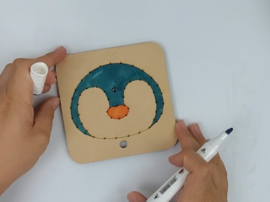 되는 펭귄 스트링아트 만들기 9. 집중력이 향상이 3