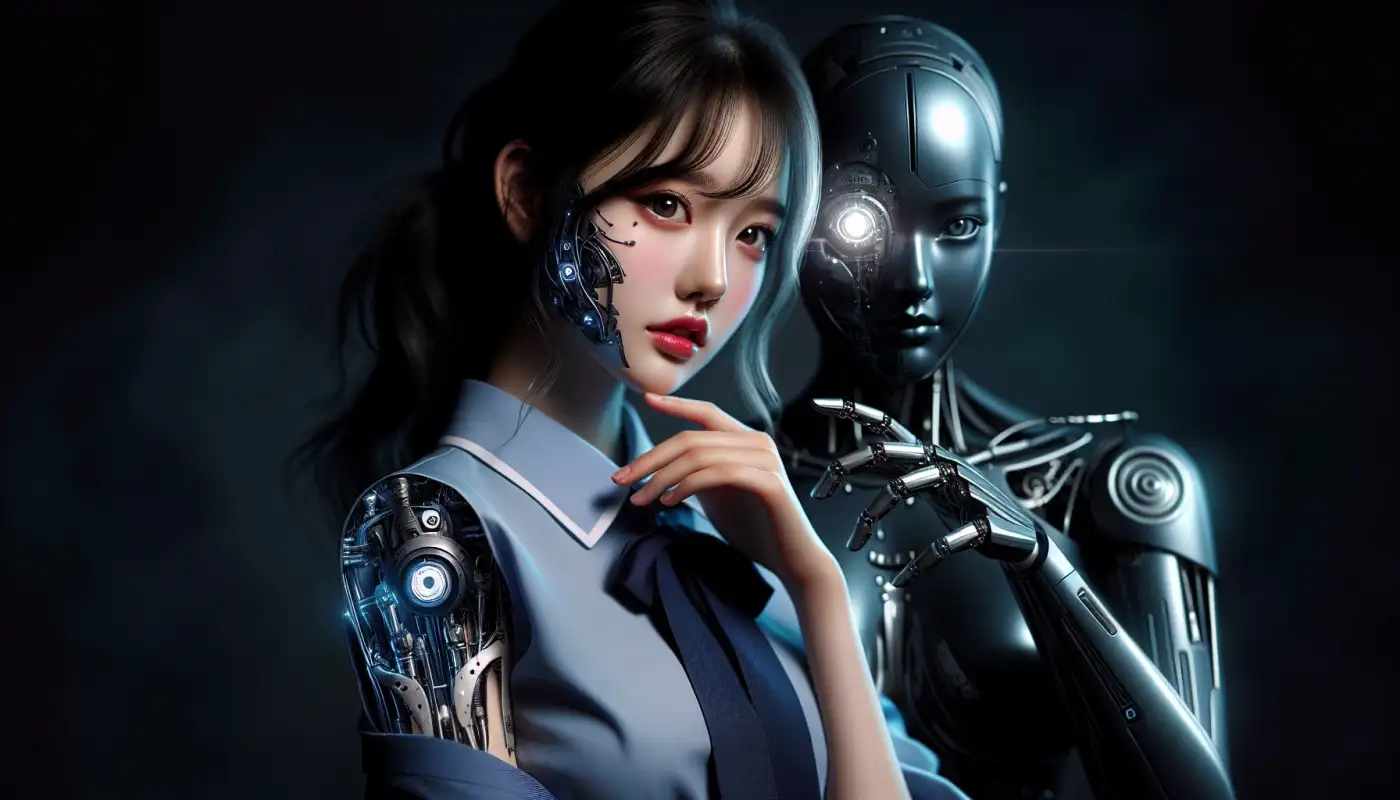 ai-관련주-미국-전망을-알아보는-여성형-인공지능의-모습