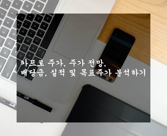 카프로 주가, 주가 전망, 배당금, 실적 및 목표주가 분석하기