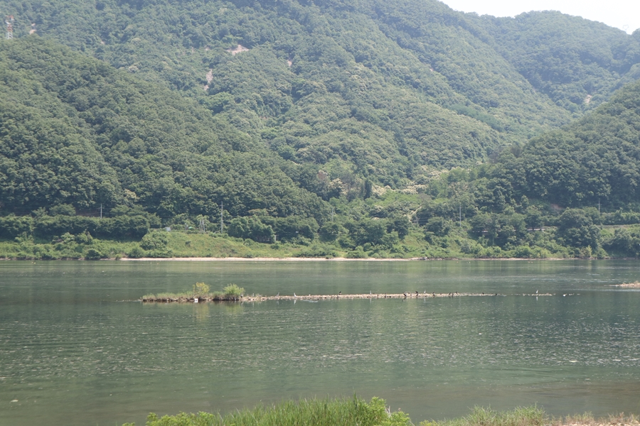 북한강의-작은섬