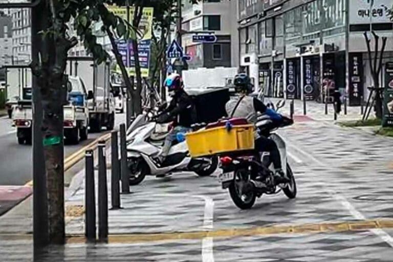 인도 위 오토바이 예시