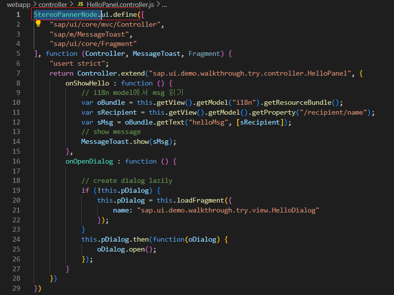  [ SAPUI5 ] Dialogs and Fragments
