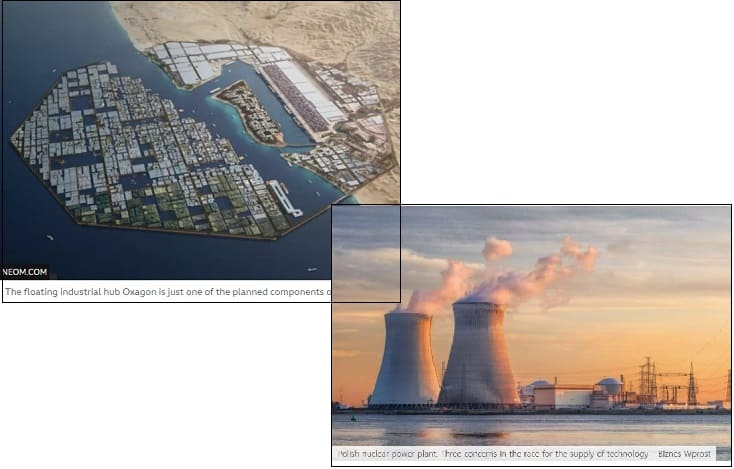 세계 최대 프로젝트 &#39;네옴시티&#39; 및 원전 관련주