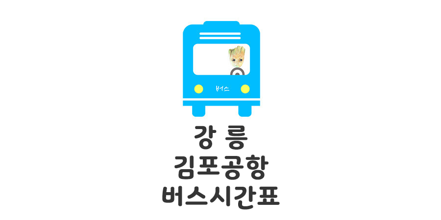 강릉에서 김포공항버스