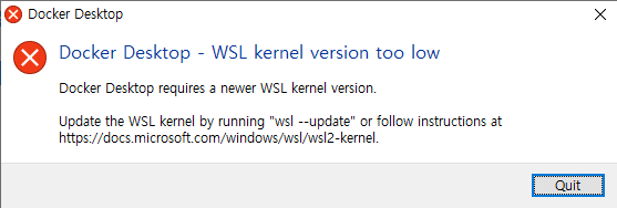 Docker Engine stopped