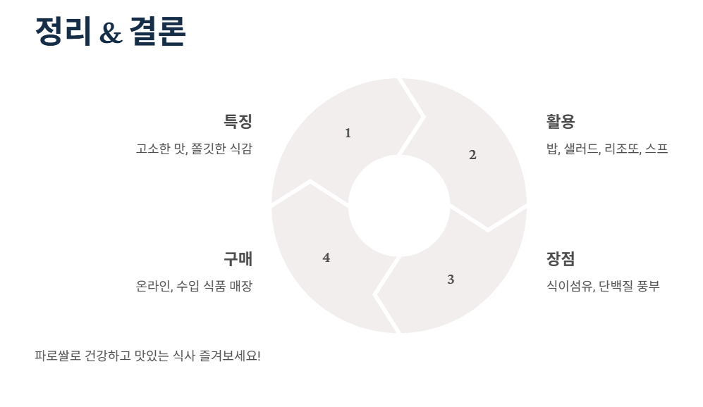 정리 & 결론