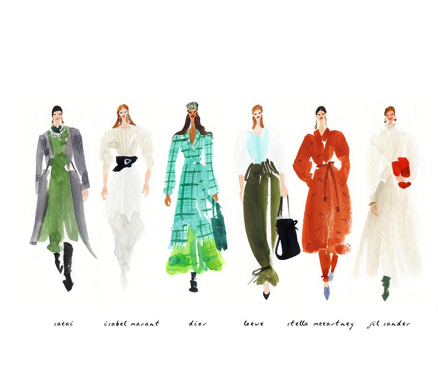  2020FW Runway Looks