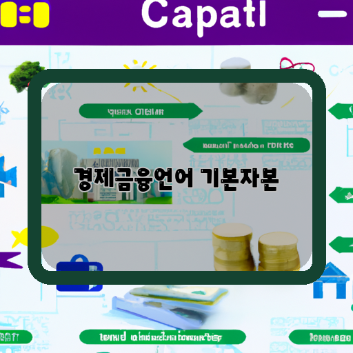 기본자본-경제금융-언어-경제-초보자