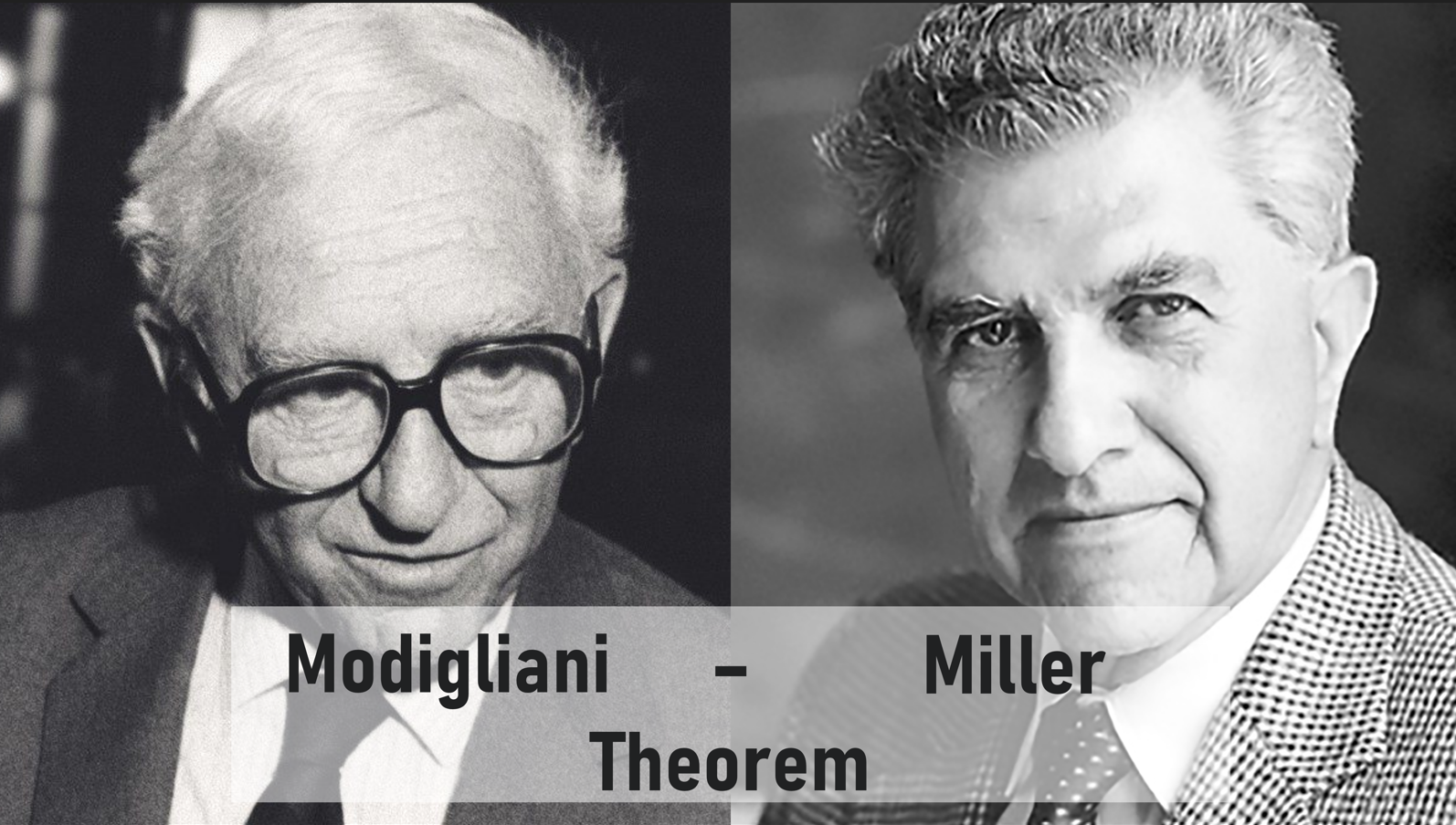 Modigliani & Miller(이하 M&M)