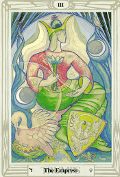  THE EMPRESS 여황제 - Thoth Tarot Deck
