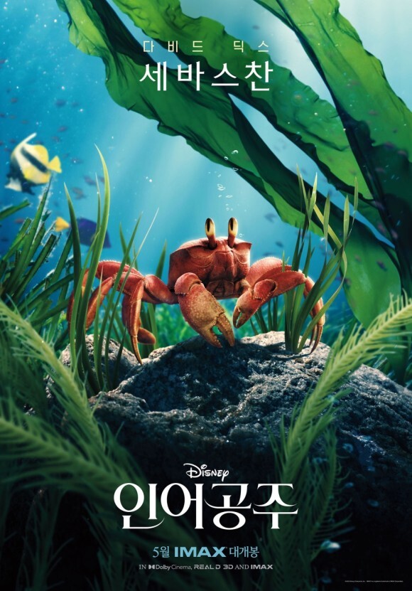 영화 인어공주 포스터 (출처 : 디즈니)