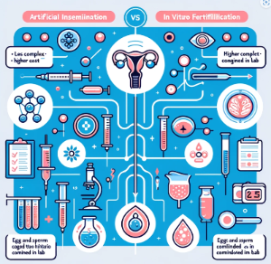 인공수정과 시험관아기의 차이점