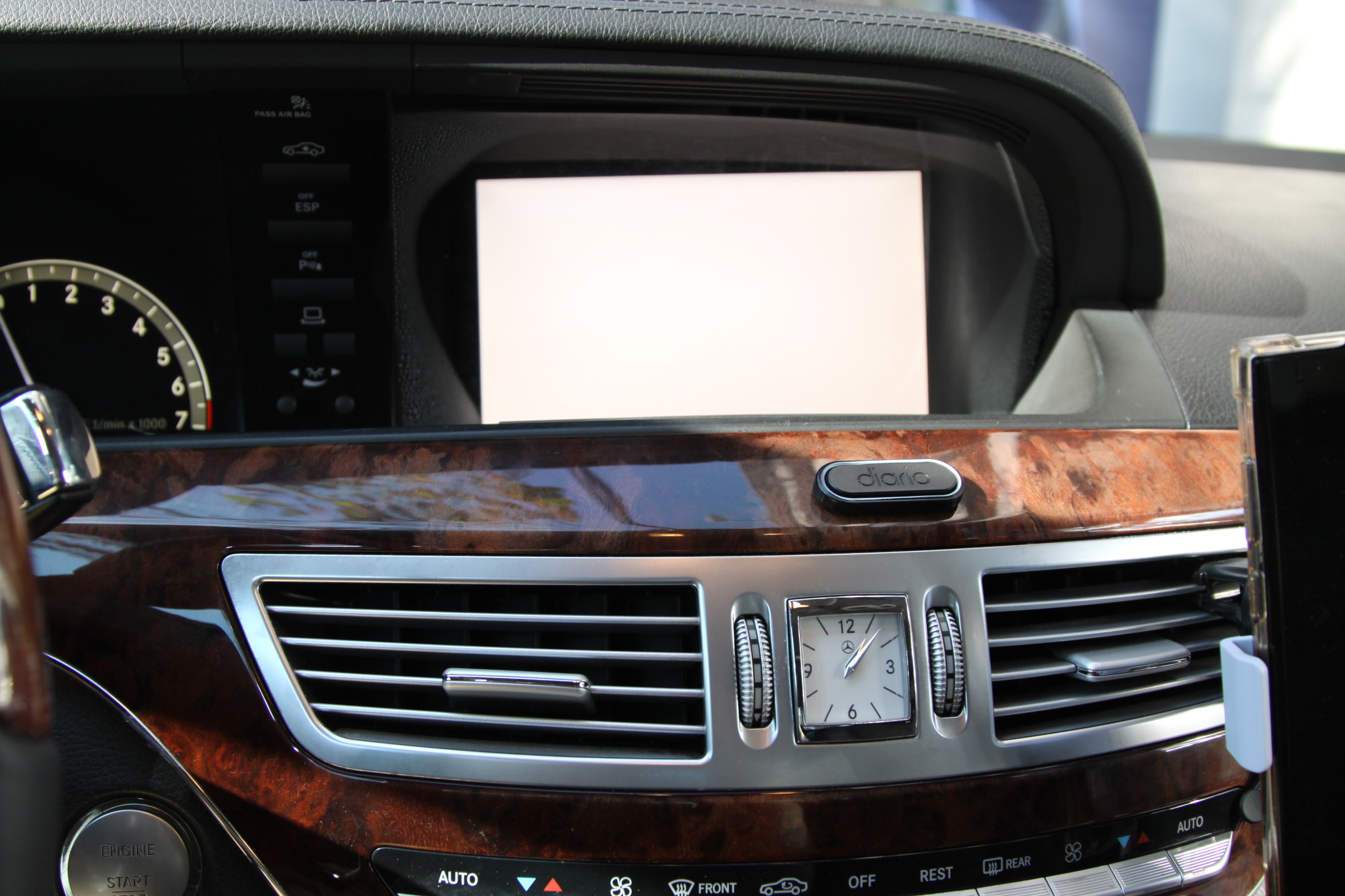 벤츠S클 W221 모니터,오디오 전체수리