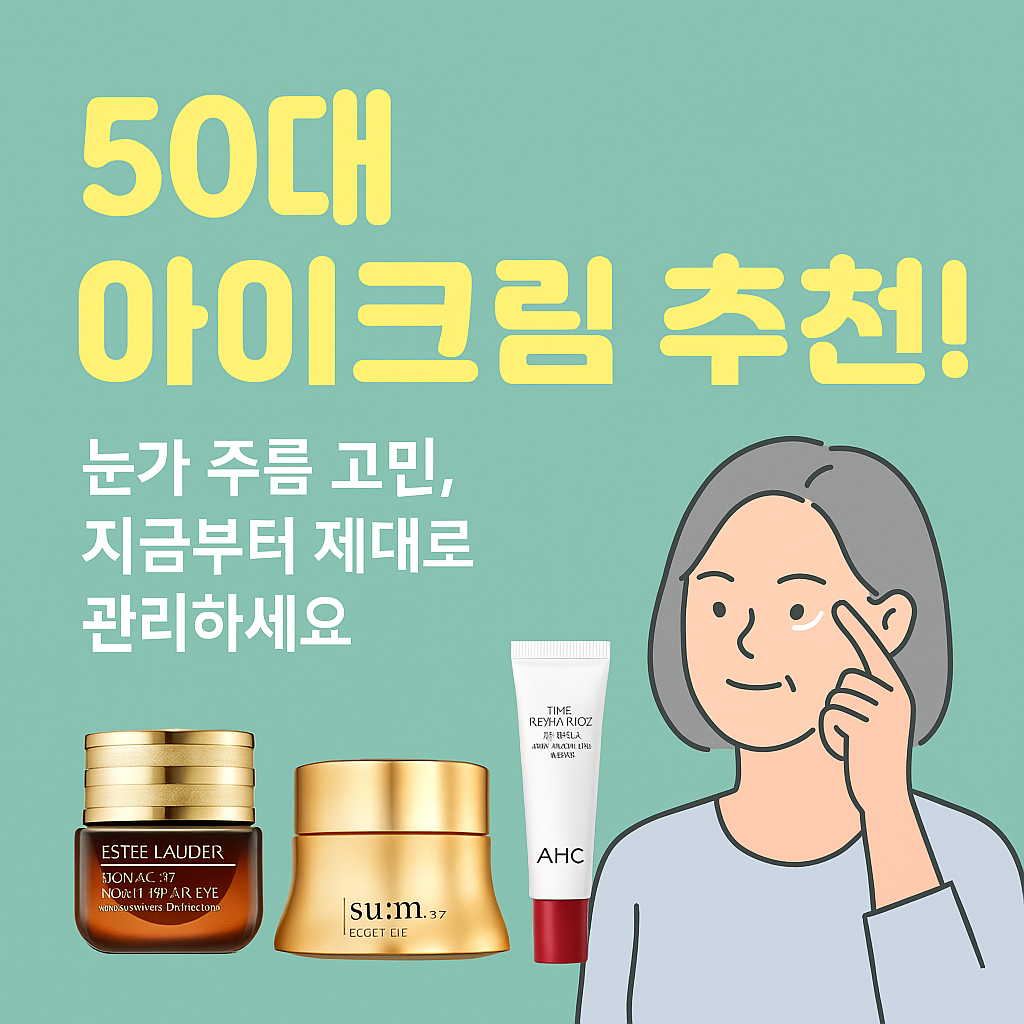 50대 아이크림 추천