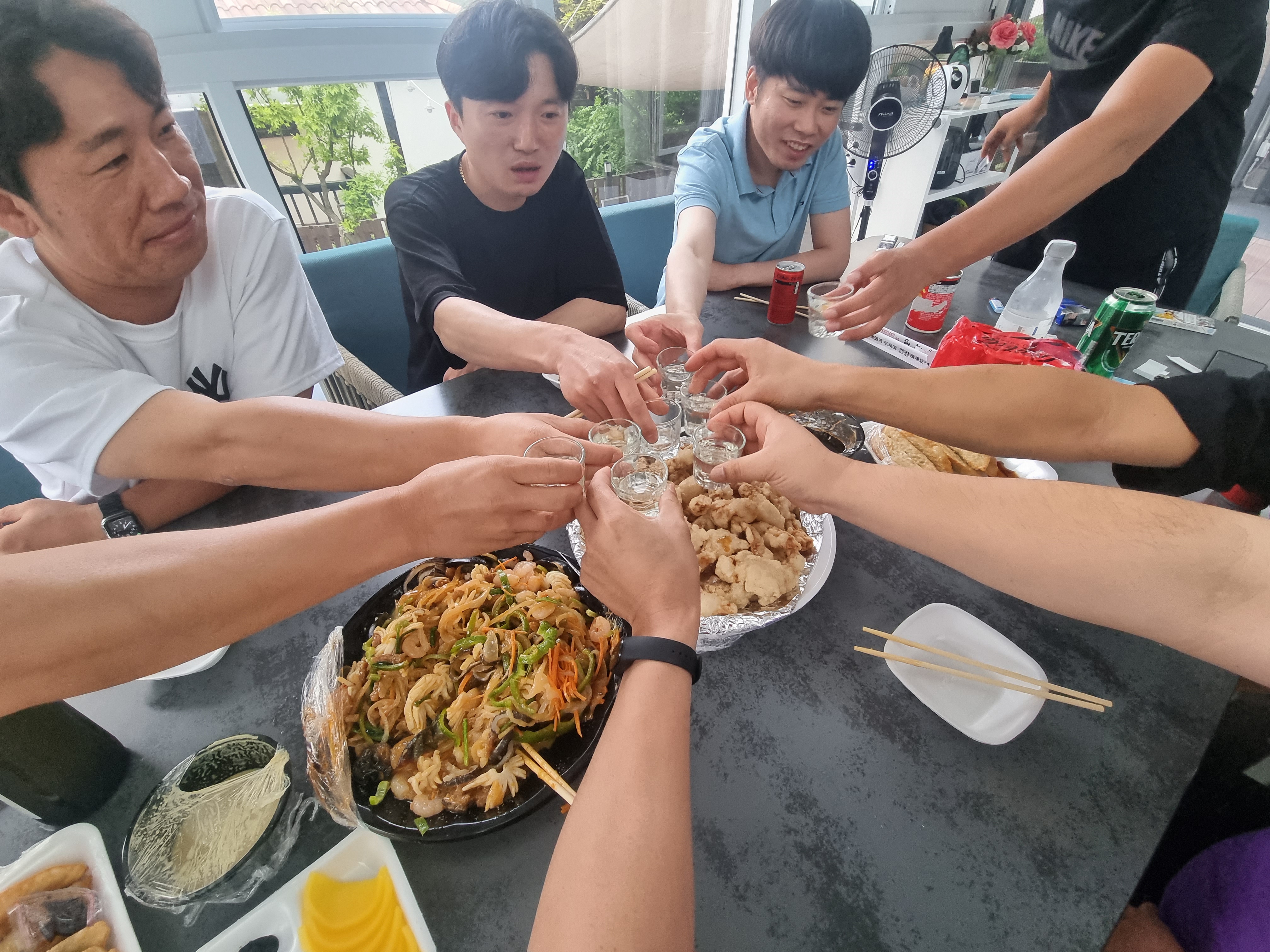  인천 섬펜션 영흥도 스크린골프 독채펜션 단체여행 후기