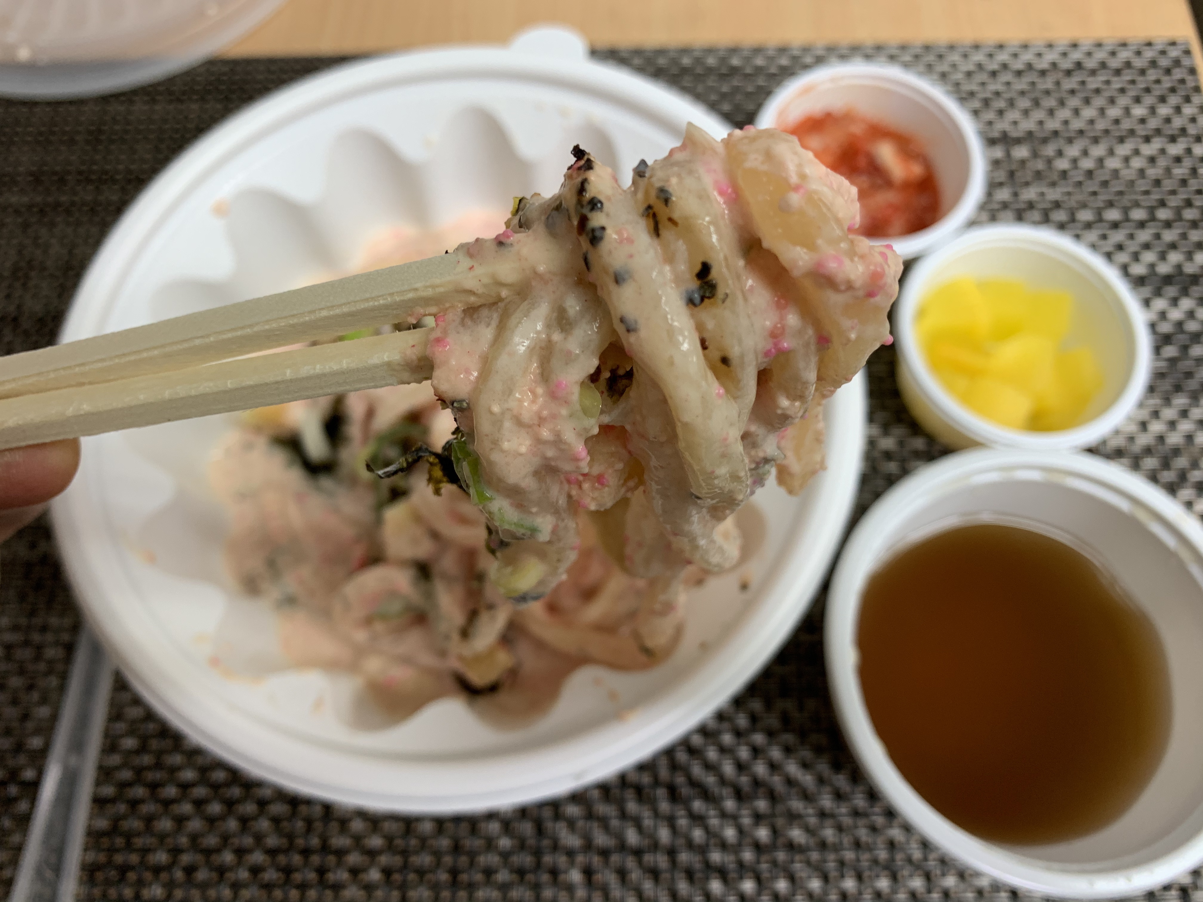 명란크림우동(런치)